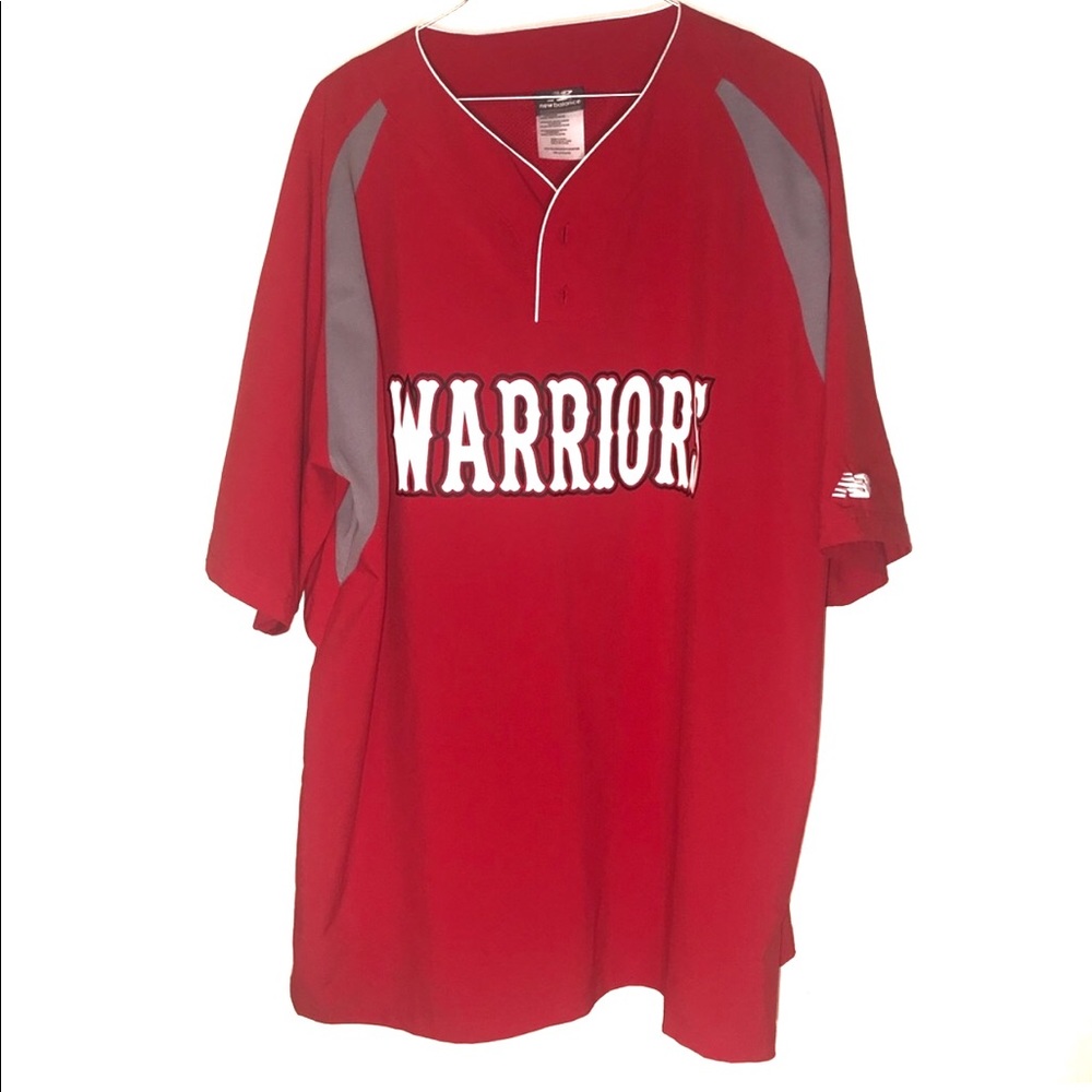 New balance warriors 39 jersey XXL